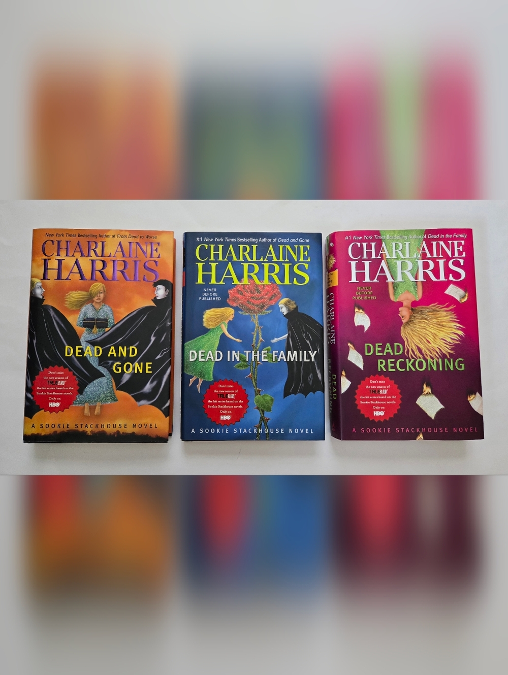 Lot 3 Sookie Stackhouse True Blood Charlaine Harris Vampire Novels Set 9, 10, 11